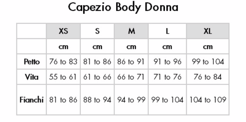tabella_taglie_capezio_body_donna